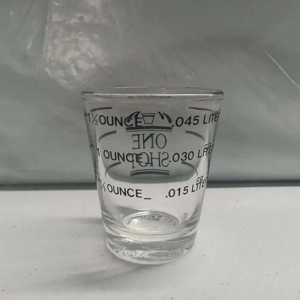 ONE SHOT Retro Measuring Shot Glass Barware
